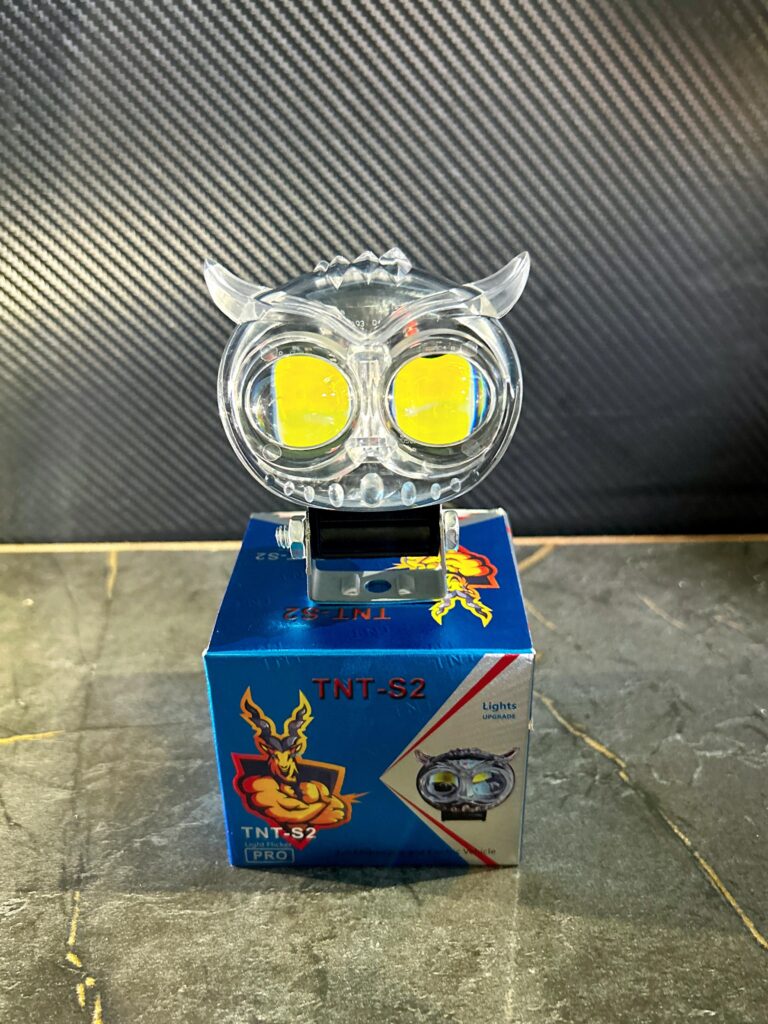 Owl-Shaped 2 Lens LED Fog Light (White)