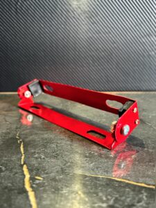 Number Plate Mount - Red