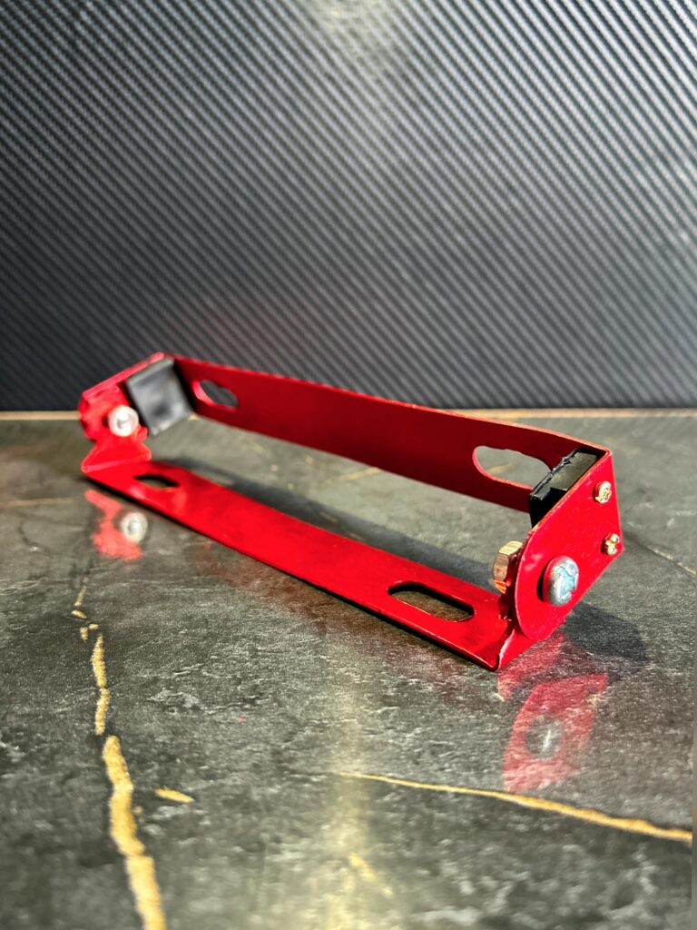 Number Plate Mount - Red
